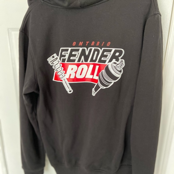 Men’s Vintage “Fender Roll” Hoodie Size Medium - Picture 3 of 4
